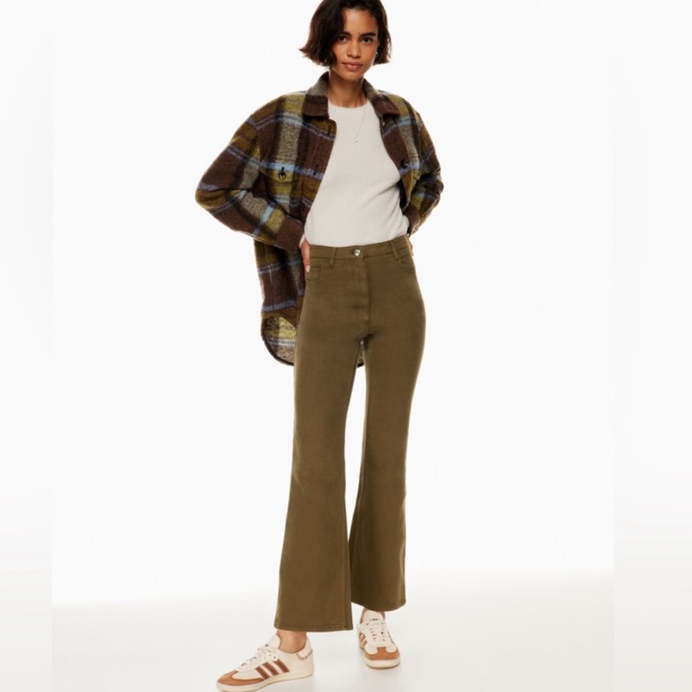 Wilfred Olive Flare & Wide Leg Jeans